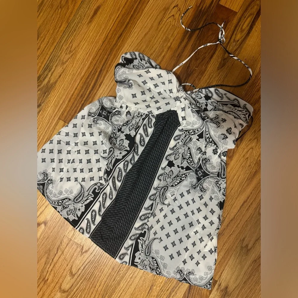 Paisley Halter Top - Picture 1 of 4